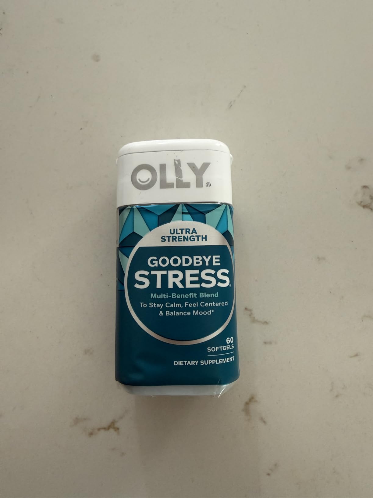 OLLY Ultra Strength Goodbye Stress Softgels, GABA, Ashwagandha, L-Theanine and Lemon Balm, Stress Relief Supplement - 60 Count customer photo 1