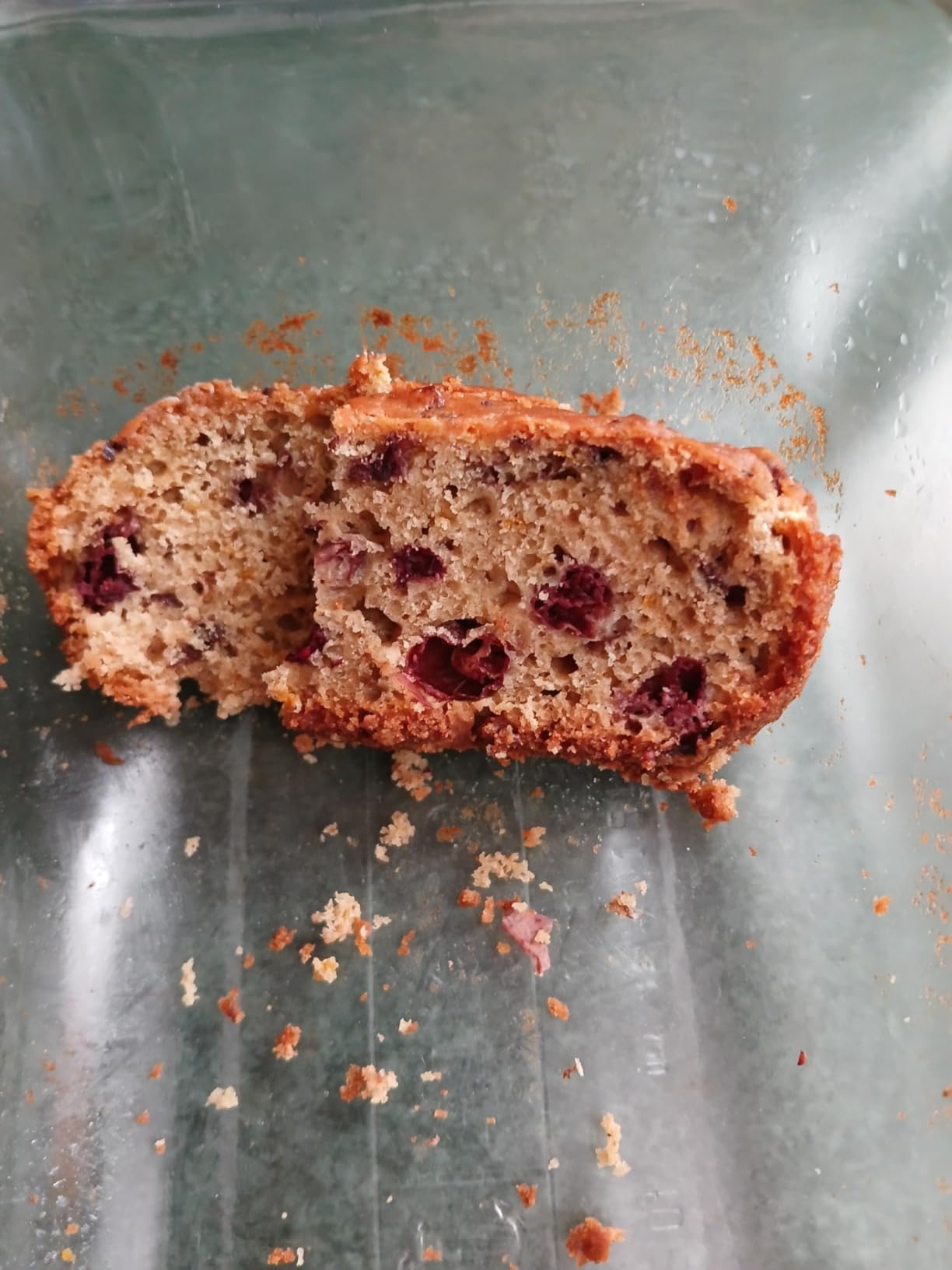powbab Dried Cranberries Unsweetened - 100% USA Grown Organic Dried Cranberries. No Sugar Added, No Oil, No Apple Juice Concentrate Infused, No Sulfites. Dried Fruit. Not Moist, Not Sweetened or Reduced (2.9 Oz) customer photo 1