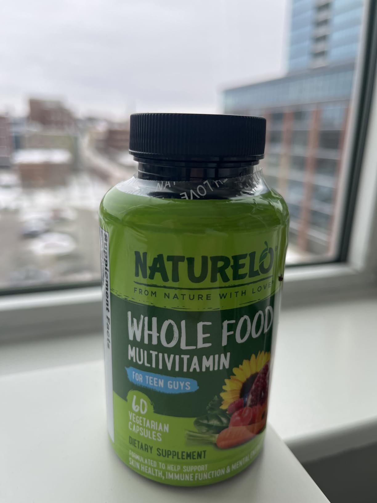 NATURELO Teen Multivitamin - Whole Food Multivitamin for Teenage Boys - Minerals Supplement for Active Kids - with Plant Extracts - Non-GMO - Vegan & Vegetarian - 60 Capsules customer photo 2