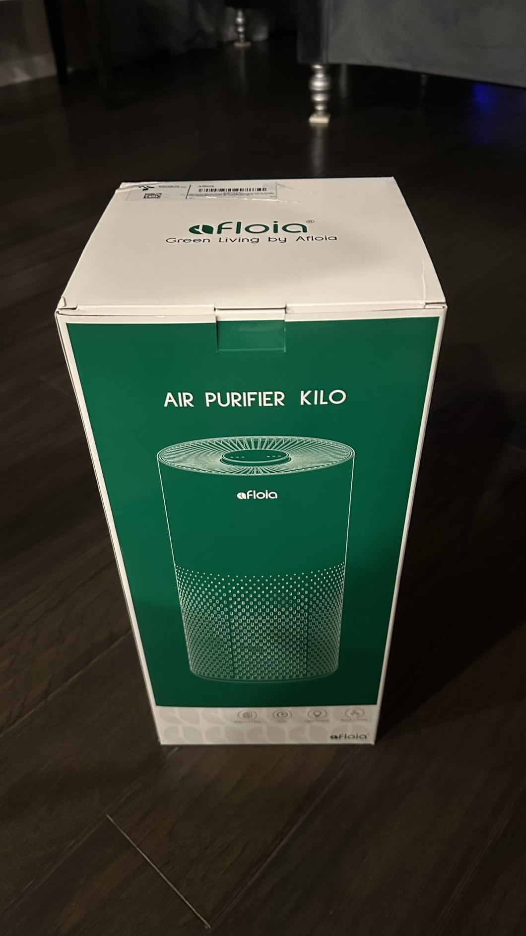 Afloia Air Purifiers for Home Bedroom Large Room Up to 1076 Ft², 3-Stage Filter Cleaner Odor Eliminator, Remove Pets Dust Dander Hair Allergy Mold Pollen Smoke Smell, Quiet 22 dB, 7 Colors Night Light customer photo 1