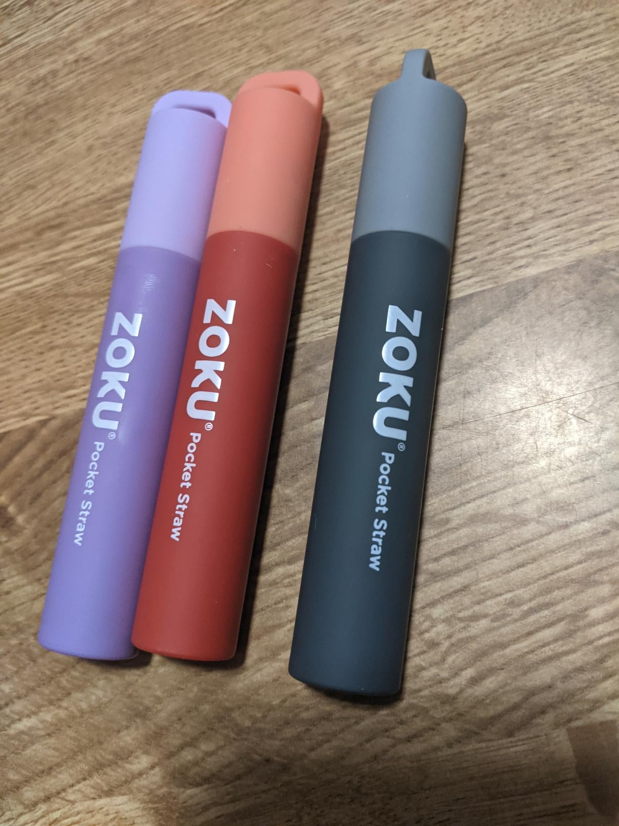ZOKU Jumbo Reusable Straw - Wide Silicone Straw for Boba Tea, Bubble Tea, Smoothies & Slushies - Durable, Flexible, Dishwasher Safe - Teal customer photo 2