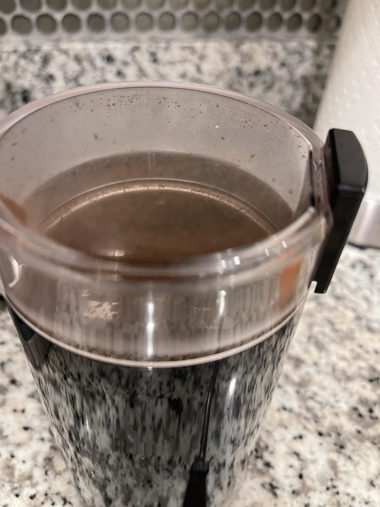 Wancle Electric Coffee Grinder, Spice Grinder, One Touch Coffee Mill for Beans, Spices and More, with Clean Brush Black customer photo 2