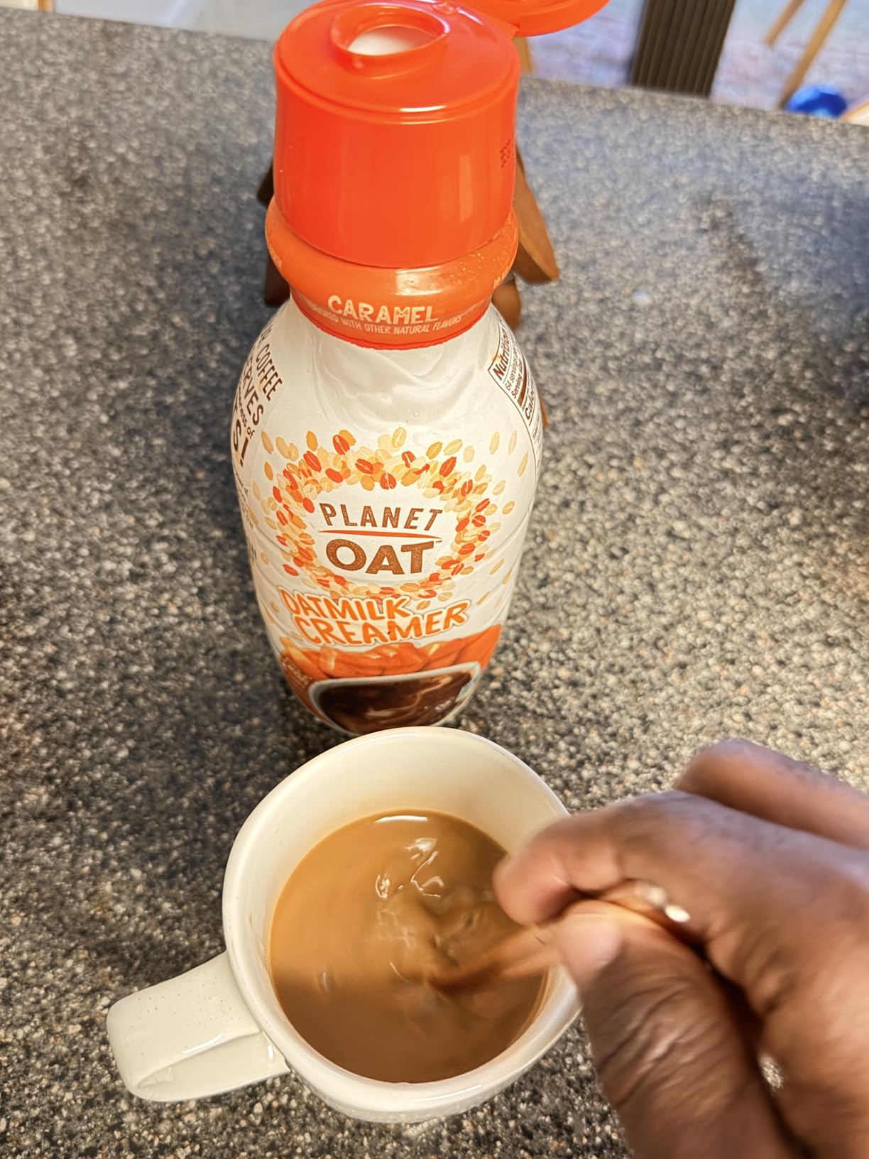 Planet Oat Planet Oat Caramel Coffee Creamer, 32oz., 32 Fl oz customer photo 2