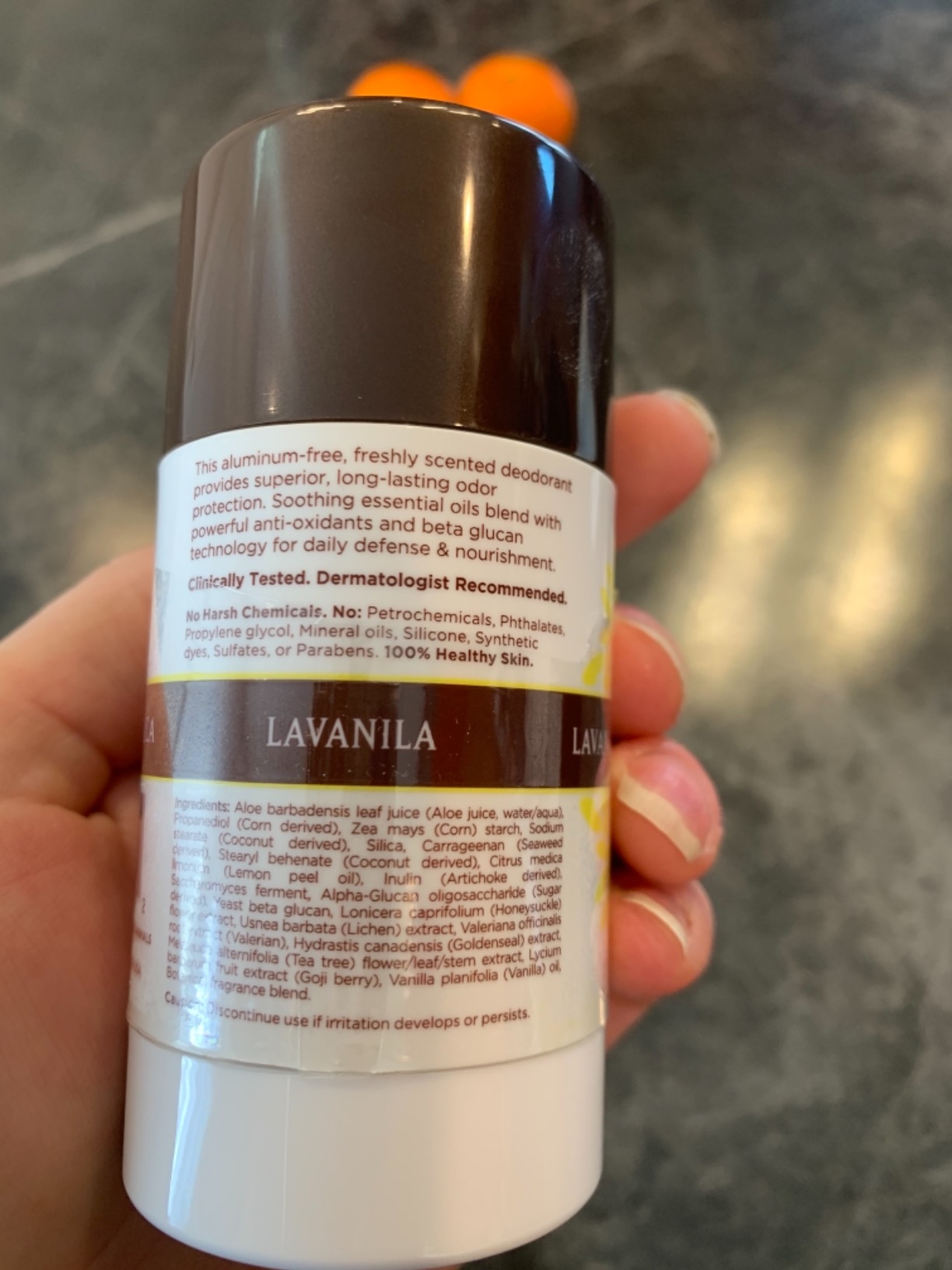 Lavanila Vanilla Eucalyptus Aluminum Free Deodorant 2-Pack (2 Oz Each) - Solid Stick Deodorant for Men and Women, Natural Vegan Formula, Made In USA customer photo 2
