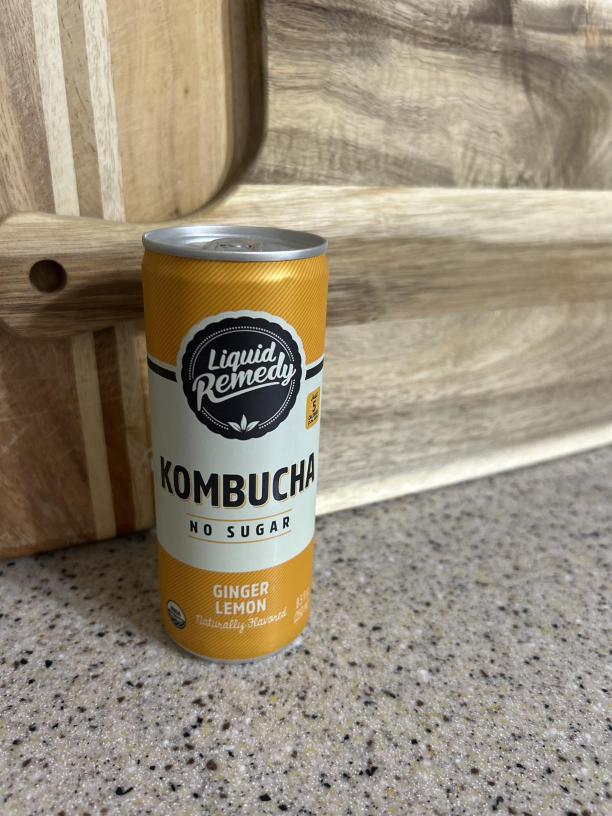 Liquid Remedy Kombucha Sugar Free Organic Drink, Low Calorie, Probiotic Like Tea for Gut Health - Fan Favorites Variety Pack - 8.5 Fl Oz Can, 24-Pack customer photo 1