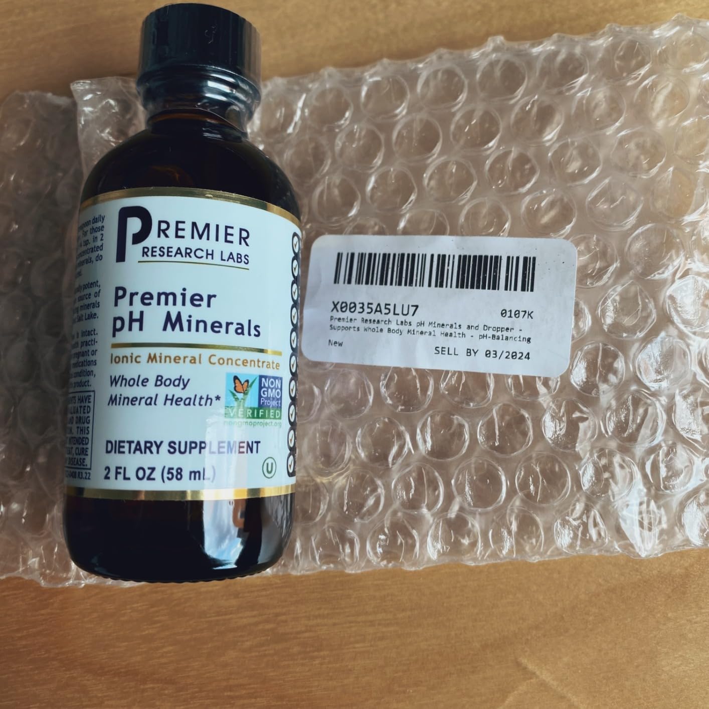 Premier Research Labs Premier Ph Minerals - Trace Minerals, Trace Mineral Drops, Minerals for Water, Magnesium Supplement for Distilled Water, Reverse Osmosis Water, Liquid Concentrate - 2 Fl Oz customer photo 1