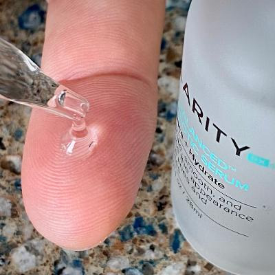 ClarityRx Get Balanced Probiotic Hydrating Face Serum, Natural Plant-Based Skin-Balancing Treatment with Hyaluronic Acid & Antioxidants for Normal & Aging Skin customer photo 1