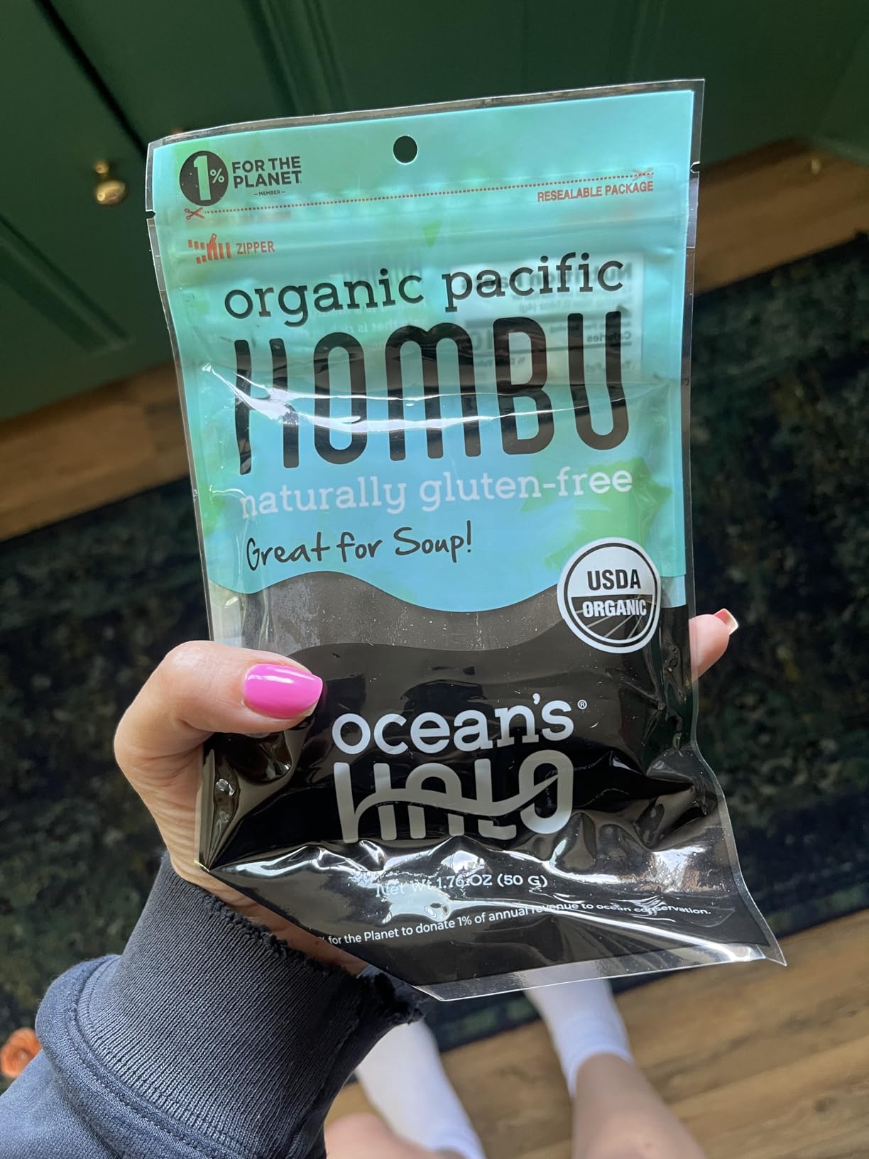 Ocean's Halo Organic Kombu, 1.76 oz customer photo 2