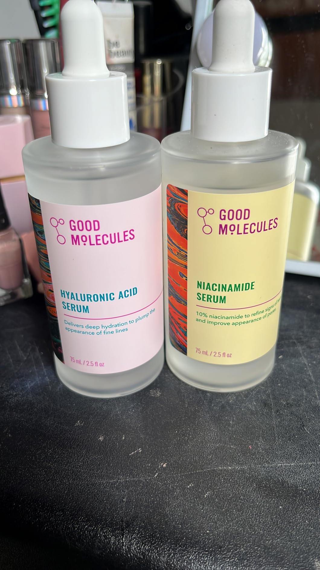 Good Molecules Hyaluronic Acid Serum - 1% Hyaluronic Acid Non-greasy Ultra Hydrating Serum, Facial Moisturizer for Plumper Skin, Skin Care for Face customer photo 2