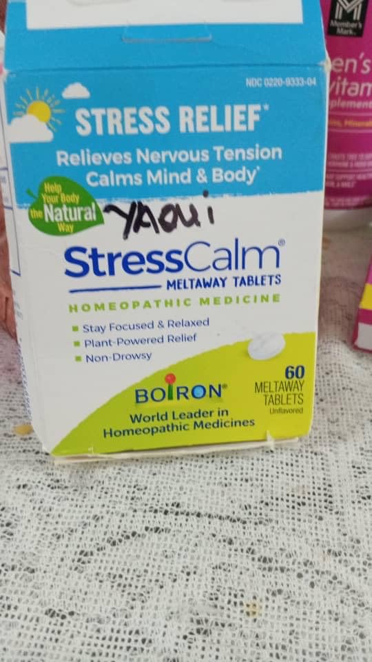 Boiron StressCalm Tablets for Relief of Stress, Anxiousness, Nervousness, Irritability, and Fatigue - 60 Count customer photo 1