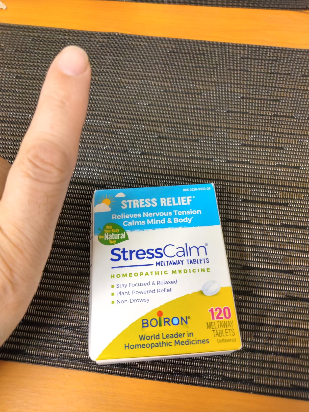 Boiron StressCalm Tablets for Relief of Stress, Anxiousness, Nervousness, Irritability, and Fatigue - 60 Count customer photo 2