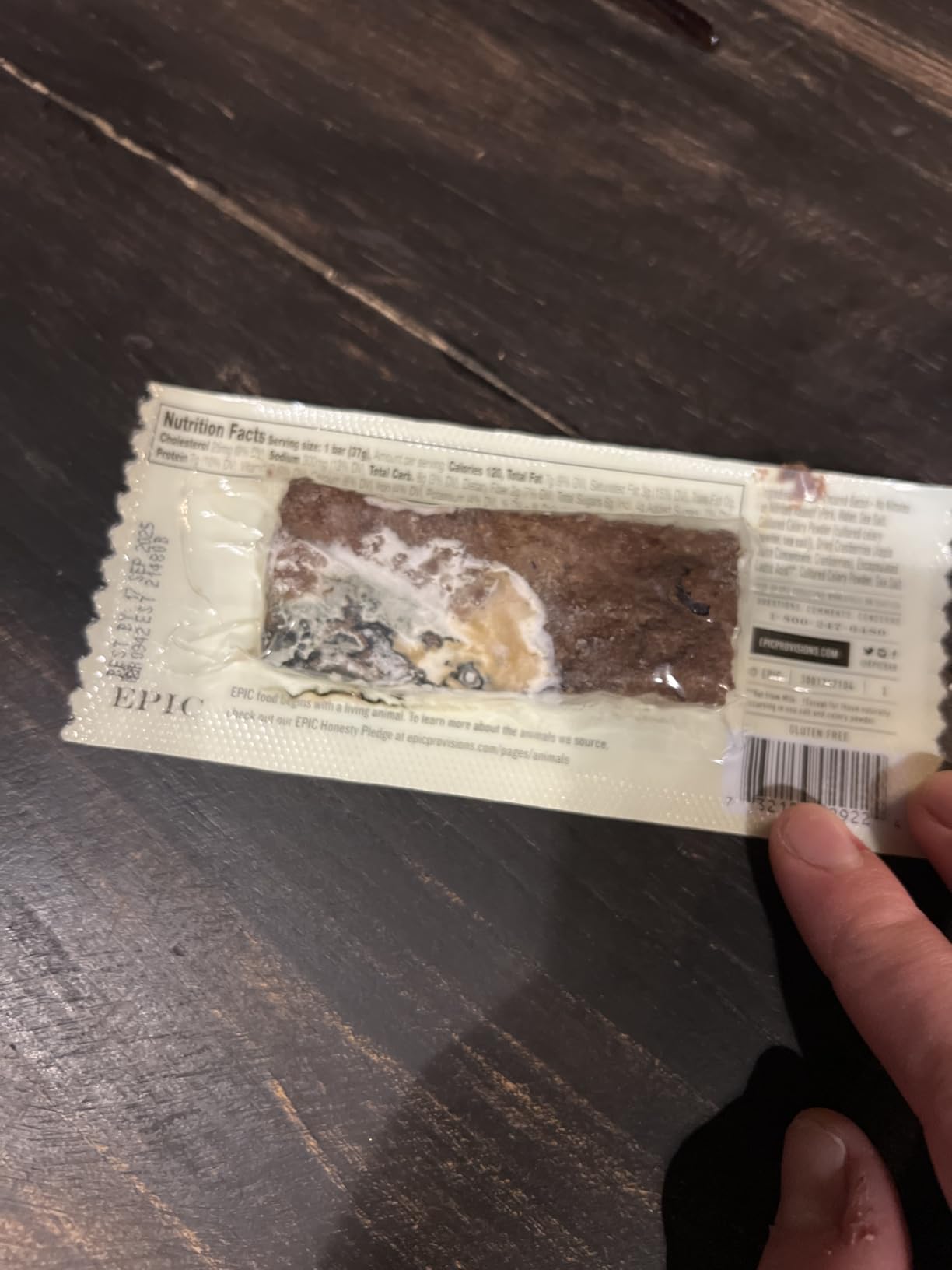EPIC Bison Bacon Cranberry Bars, Paleo Friendly, Gluten Free, 4 ct, 1.3 oz Bars customer photo 1