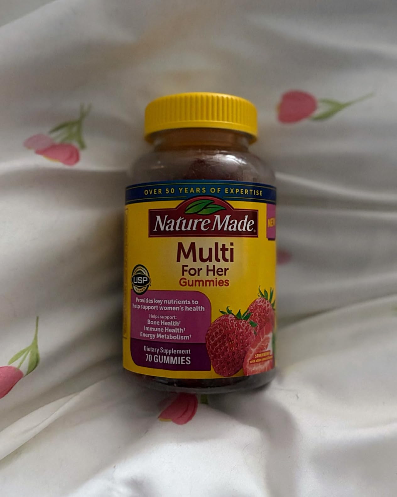 Nature Made Multivitamin For Women, Womens Gummy Multivitamins for Daily Nutritional Support, 70 Multi Vitamin Gummies, 35 Day Supply customer photo 1