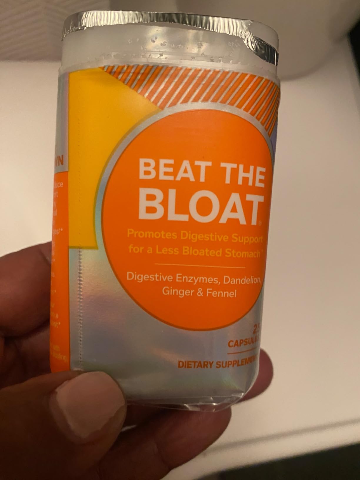 OLLY Beat The Bloat Capsules, Digestive Support Enzymes customer photo 2