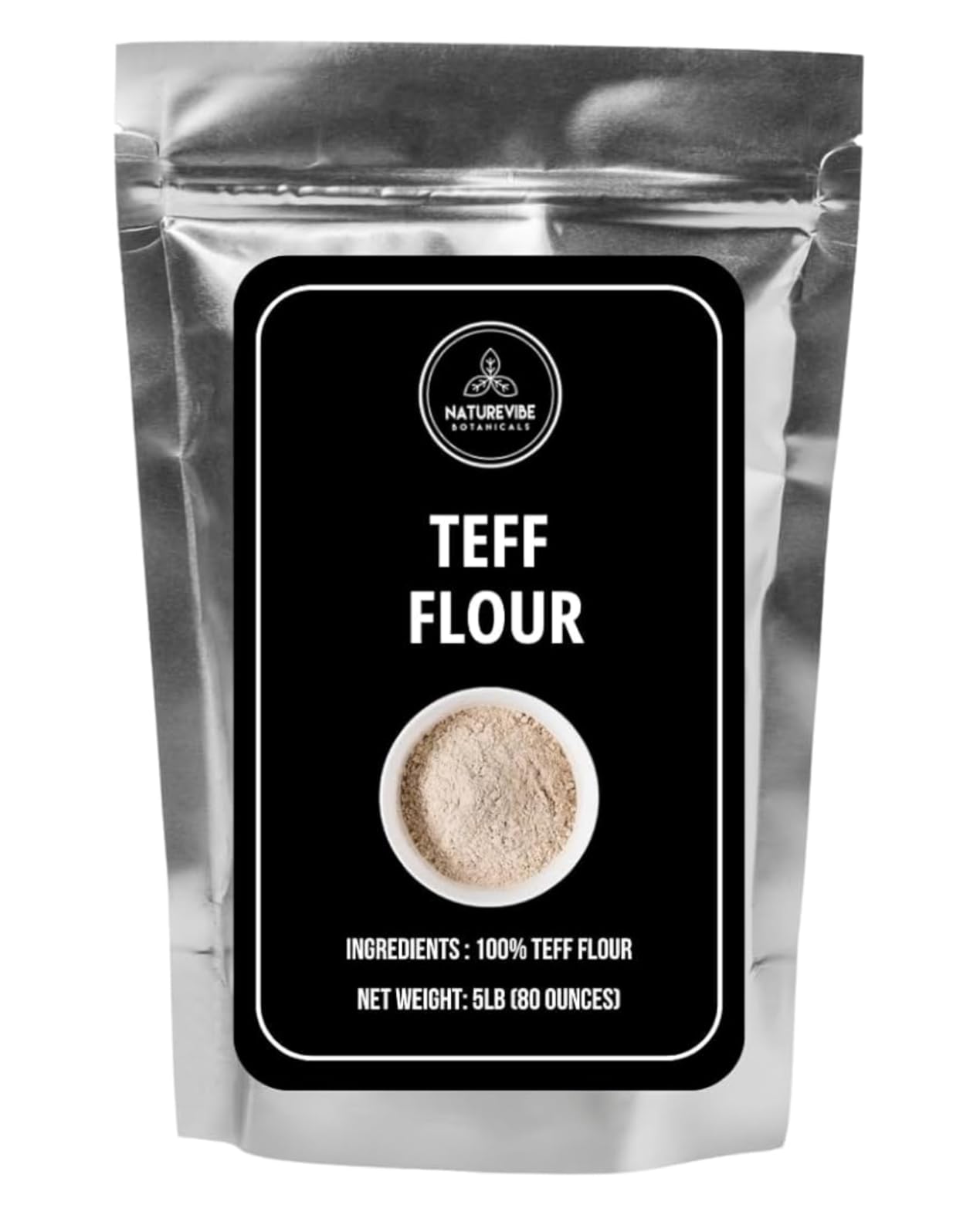 Naturevibe Botanicals Cassava Flour 5 lb | Grain-Free, Gluten-Free Flour | Non-GMO, Fine Texture | Paleo & Vegan Friendly | Ideal for Baking, Tortillas, Bread, Pancakes & Cooking customer photo 2
