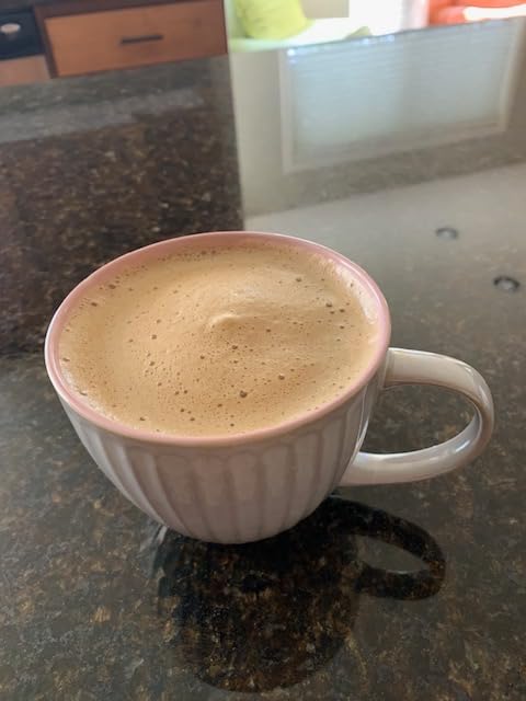 CHICORAYA Instant Chicory Coffee - Best for Decaf and Diet - Keto & Vegan Beverage Blend - Coffeine-Free Cofee Substitute Alternative - Roasted Root Powder, No Sugar (Dandelion, 14.1 oz) customer photo 2