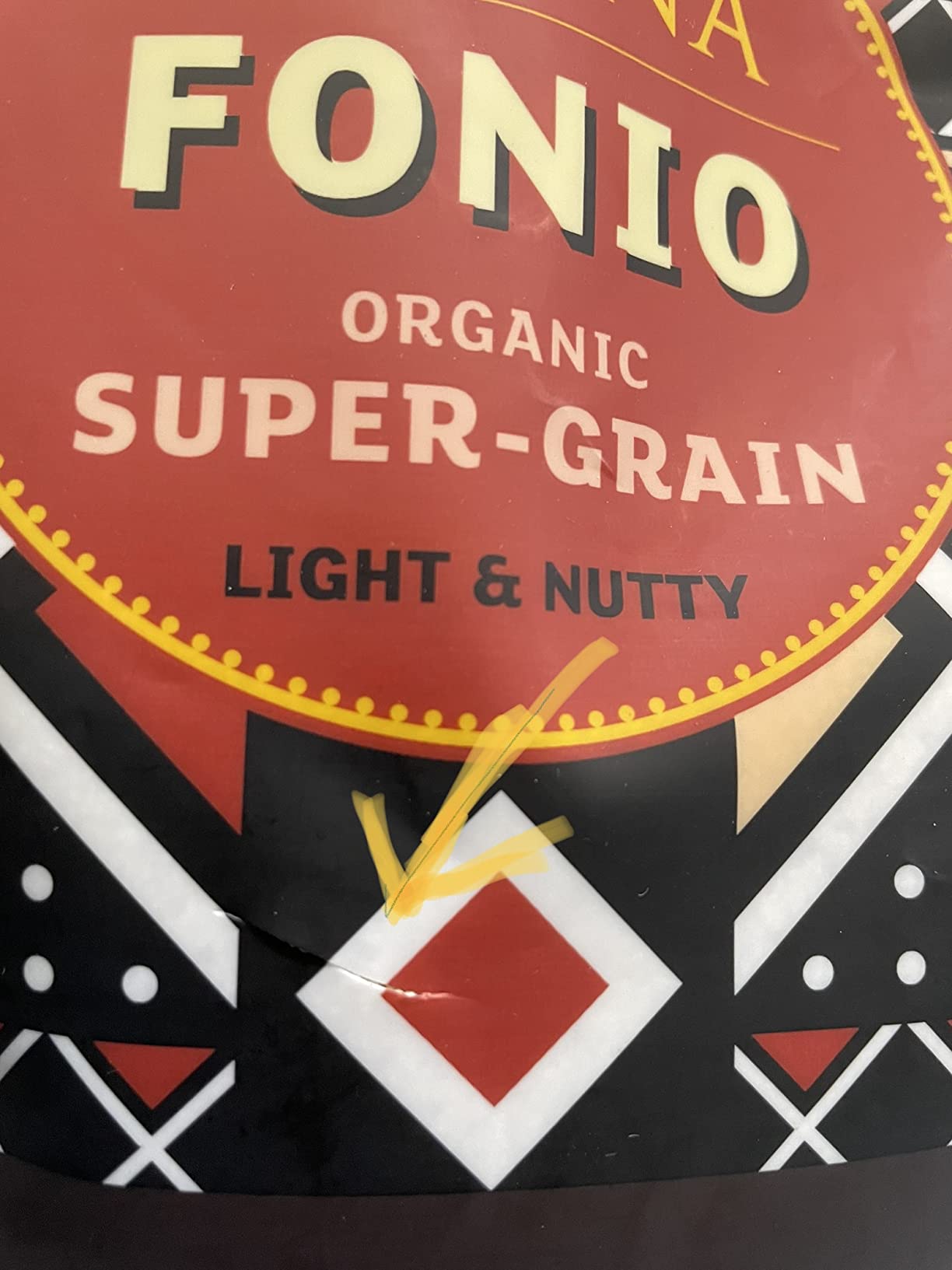 Aduna Organic Fonio Supergrain | Ancient African Whole Grain Rich in Iron, Zinc, B Vitamins & Fiber | Natural Gluten-Free Rice, Quinoa & Couscous Alternative | Porridge, Salads, & Stir-Fries | 1kg customer photo 1