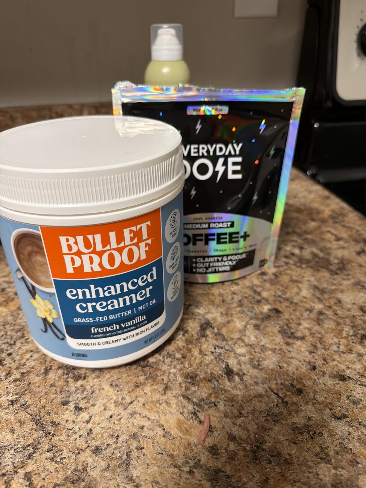 Bulletproof French Vanilla Creamer, 14.8 Ounces, Keto Coffee Creamer with MCT Oil and Grass-Fed Butter customer photo 1