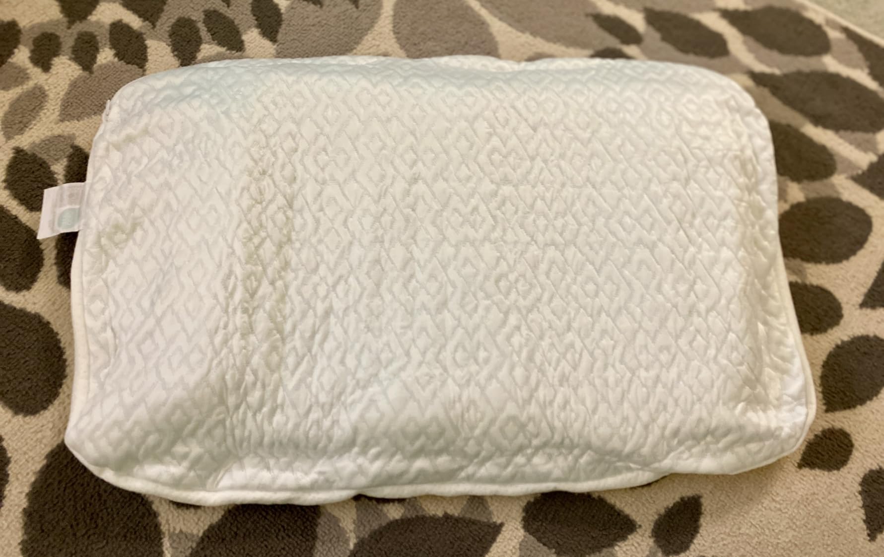 Adjustable Memory Foam Pillow for Side Sleeper, CertiPUR-US Neck Pillow | 4 Heights from 1.2 to 4.8in, Cervical Pillow for Neck Pain Relief, Thin Pillow for Back/Stomach Sleepers, Removable Pillowcase customer photo 1