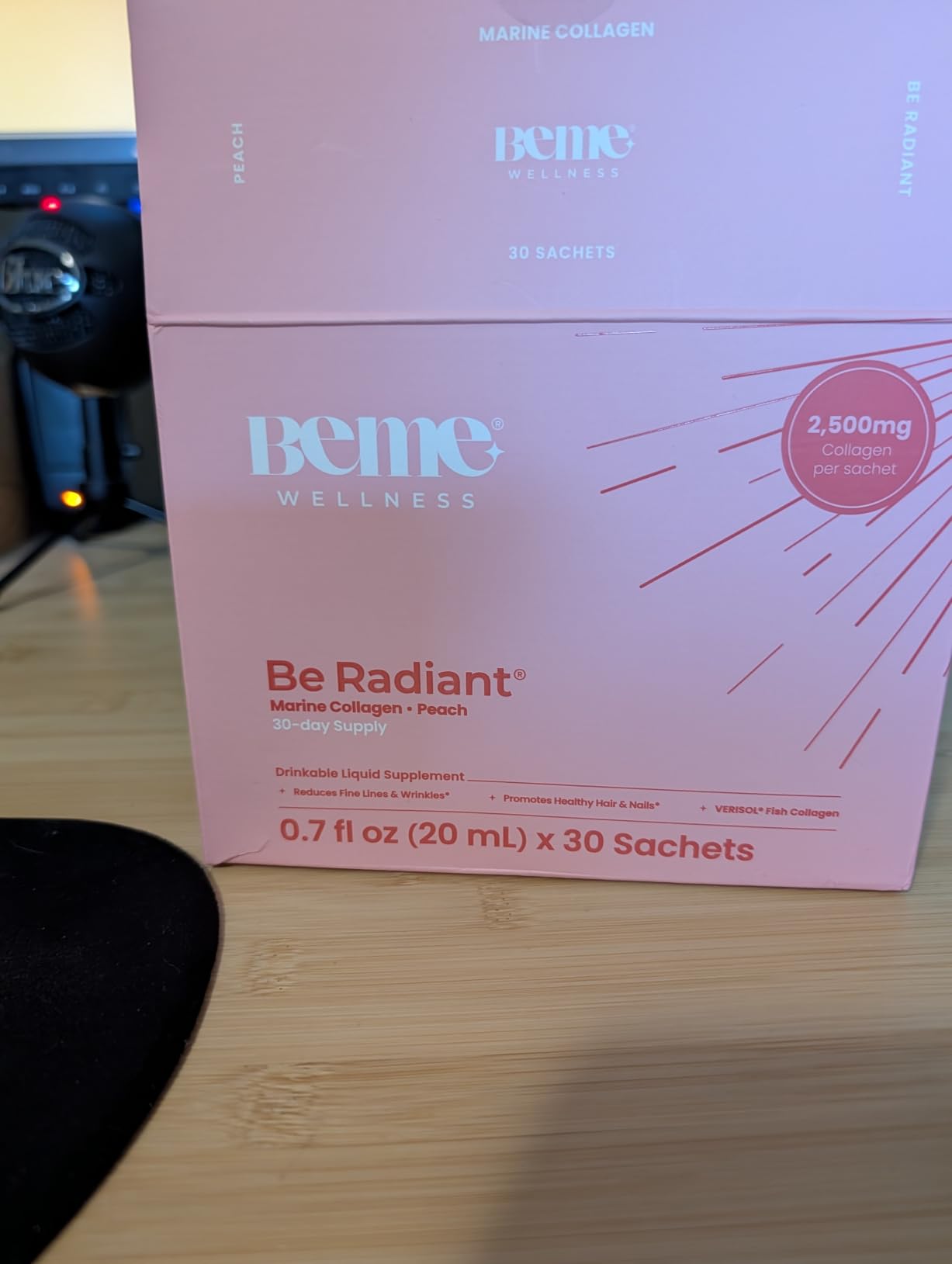 BeMe Liquid Collagen for Women - 2500mg Verisol Collagen Liquid with Biotin, CoQ10 & Vitamin C - Clinically Proven Collagen Peptides for Hair, Skin & Nails - 30 Peach Sachets customer photo 1
