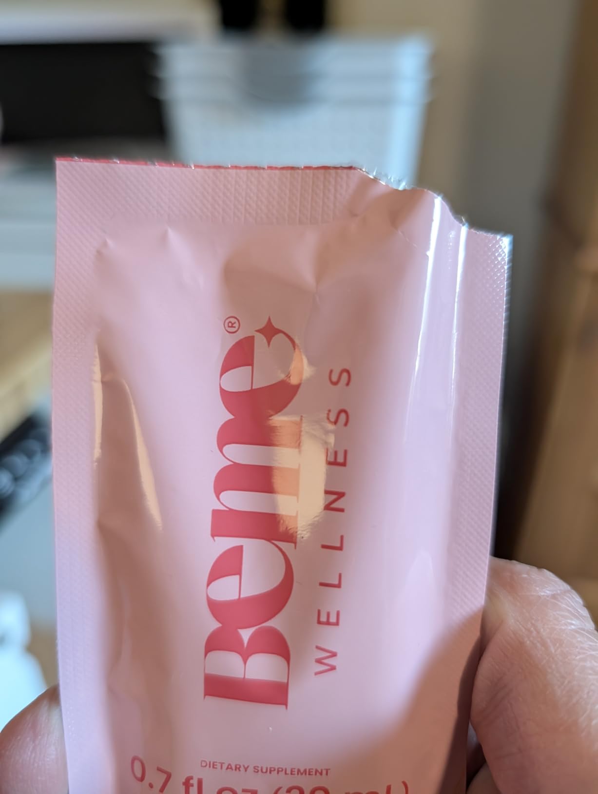 BeMe Liquid Collagen for Women - 2500mg Verisol Collagen Liquid with Biotin, CoQ10 & Vitamin C - Clinically Proven Collagen Peptides for Hair, Skin & Nails - 30 Peach Sachets customer photo 2