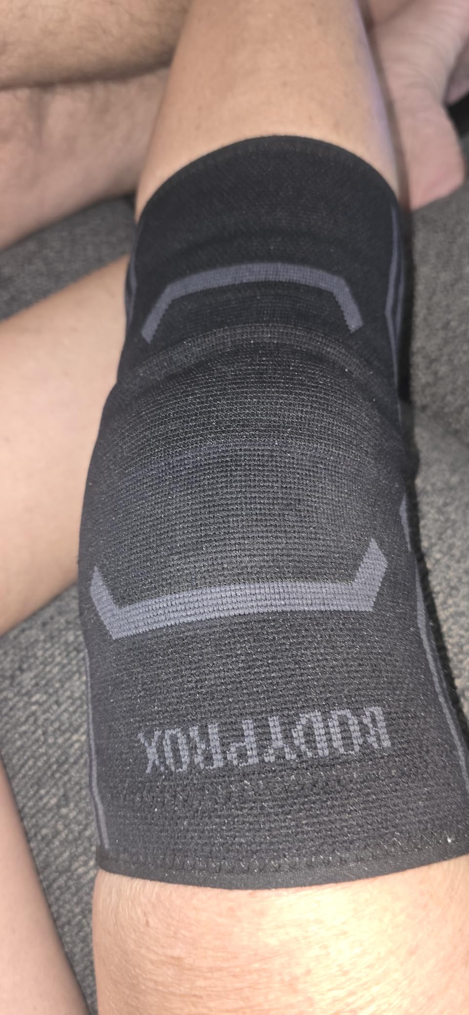 Bodyprox Knee Compression Sleeve for Men and Women (2 Pack), Knee Support Brace for Running and Work out customer photo 1