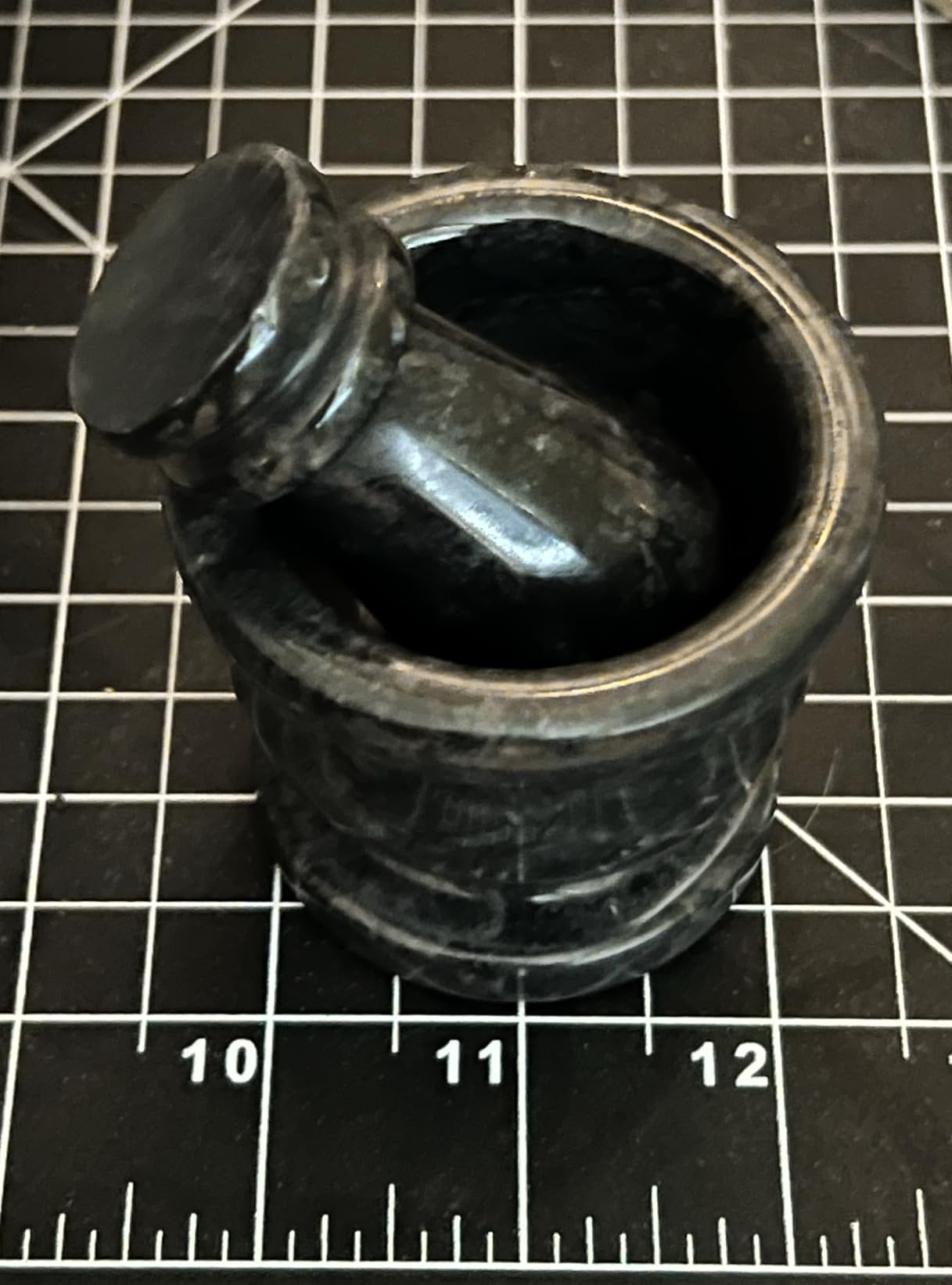 Radicaln Marble Mortar and Pestle Set White 2.5 Inches Handmade Hand Grinder for Kitchen, Ideal Small Mortar & Pestle Set for Spice Grinder & Garlic Crusher customer photo 2