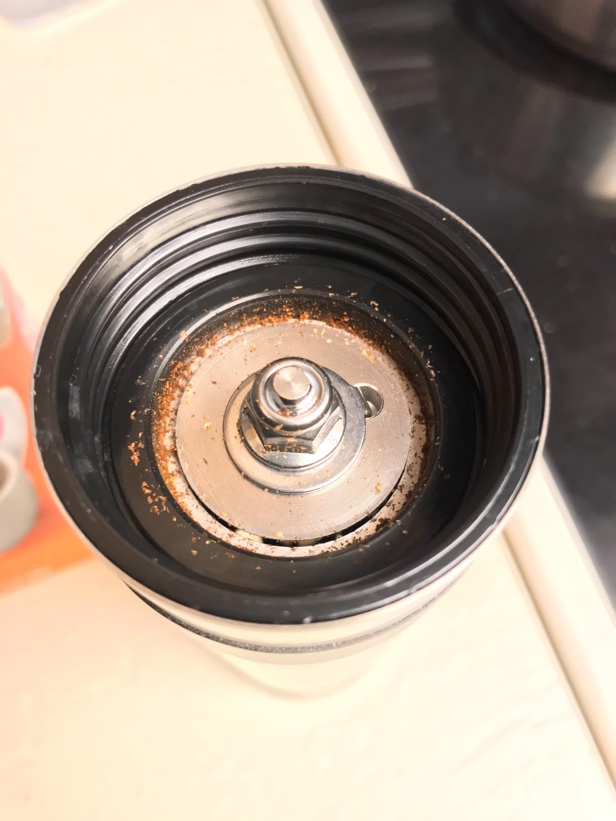 Vivaant Coffee Grinder Manual Capacity 32g - Stainless Steel Conical Burr Coffee Grinder Hand, Manual Coffee Grinder Espresso with Adjustable Settings, Portable Coffee Bean Grinder for French Press customer photo 2