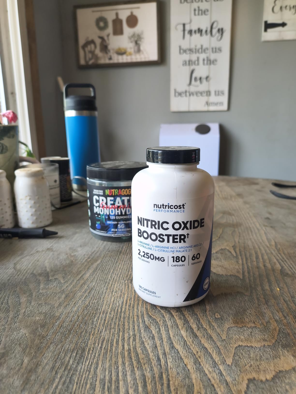 Nutricost Nitric Oxide Booster 2250mg, 180 Capsules - 750mg Per Capsule, 60 Servings - Gluten Free and Non-GMO customer photo 2