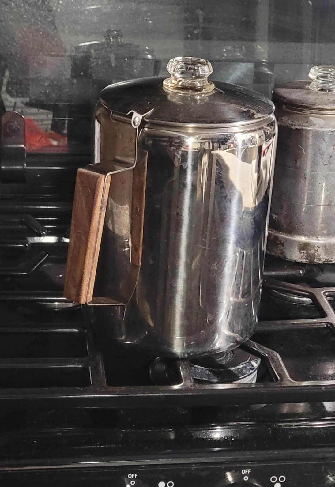 Eurolux Percolator Coffee Maker Pot - 12 Cups | Durable Stainless Steel Material | Brew Coffee On Fire, Grill or Stovetop | No Electricity, No Bad Plastic Taste | Ideal for Home, Camping & Travel customer photo 1