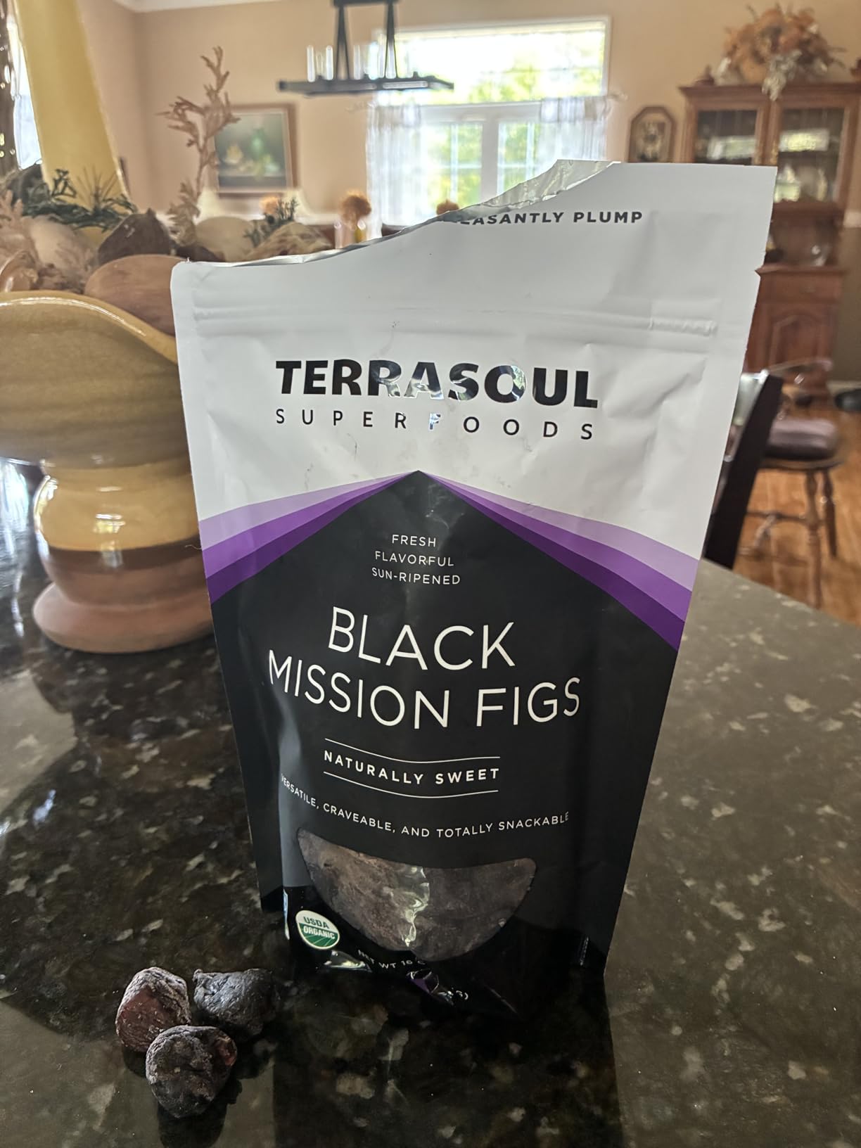 Terrasoul Superfoods Organic Black Mission Figs, 1 Lb - Fresh | Sun-Ripened | No-Sugar Added customer photo 1