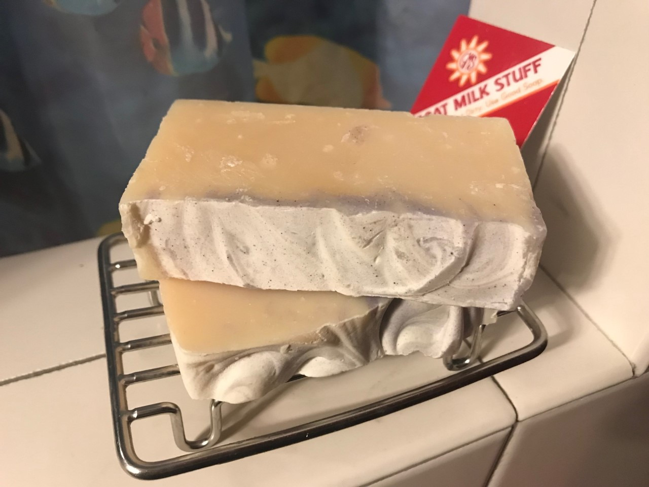 Goat Milk Stuff Goat Milk Soap - PURITY | All-Natural, Unscented, Fresh Goat Milk Soap Bar, Gentle on Sensitive Skin - Handmade (Box of 2) customer photo 1