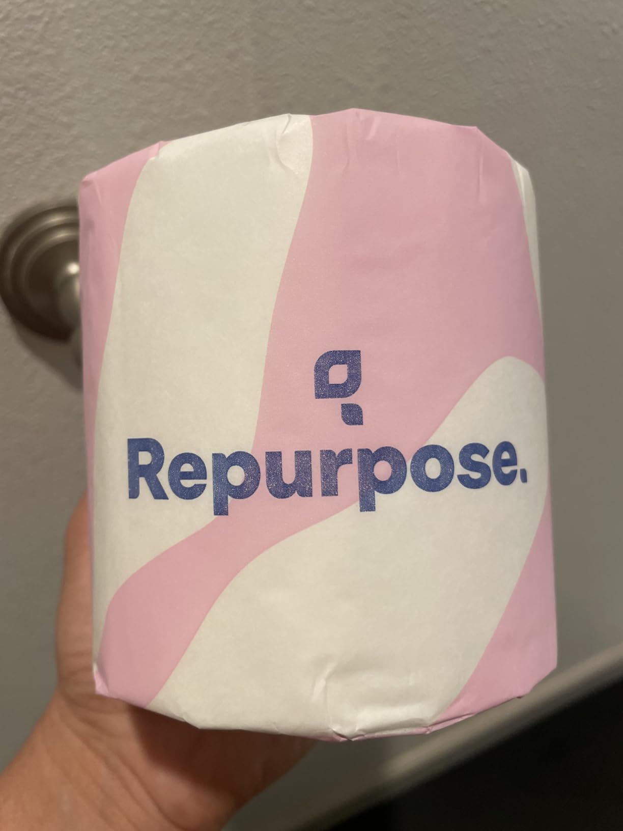 Repurpose 100% Bamboo Toilet Paper, 3-Ply, Tree-Free, Plastic-Free, FSC Certified, Septic Safe, Fast Dissolving, RV-Friendly, 12 Rolls (300 Sheets/Roll), No Fragrance/Dyes customer photo 1