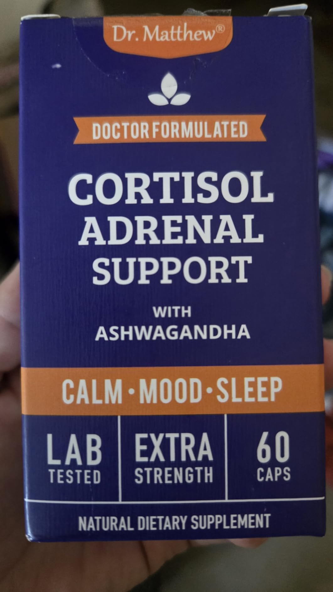 Dr. Matthew Cortisol Reducer for Weight Loss. Cortisol Cleanse & Blocker for Belly Fat. A Detox Cocktail to Lower Cortisol with Ashwagandha, Rhodiola & Ginseng for Adrenal Support & Stress Relief. customer photo 1