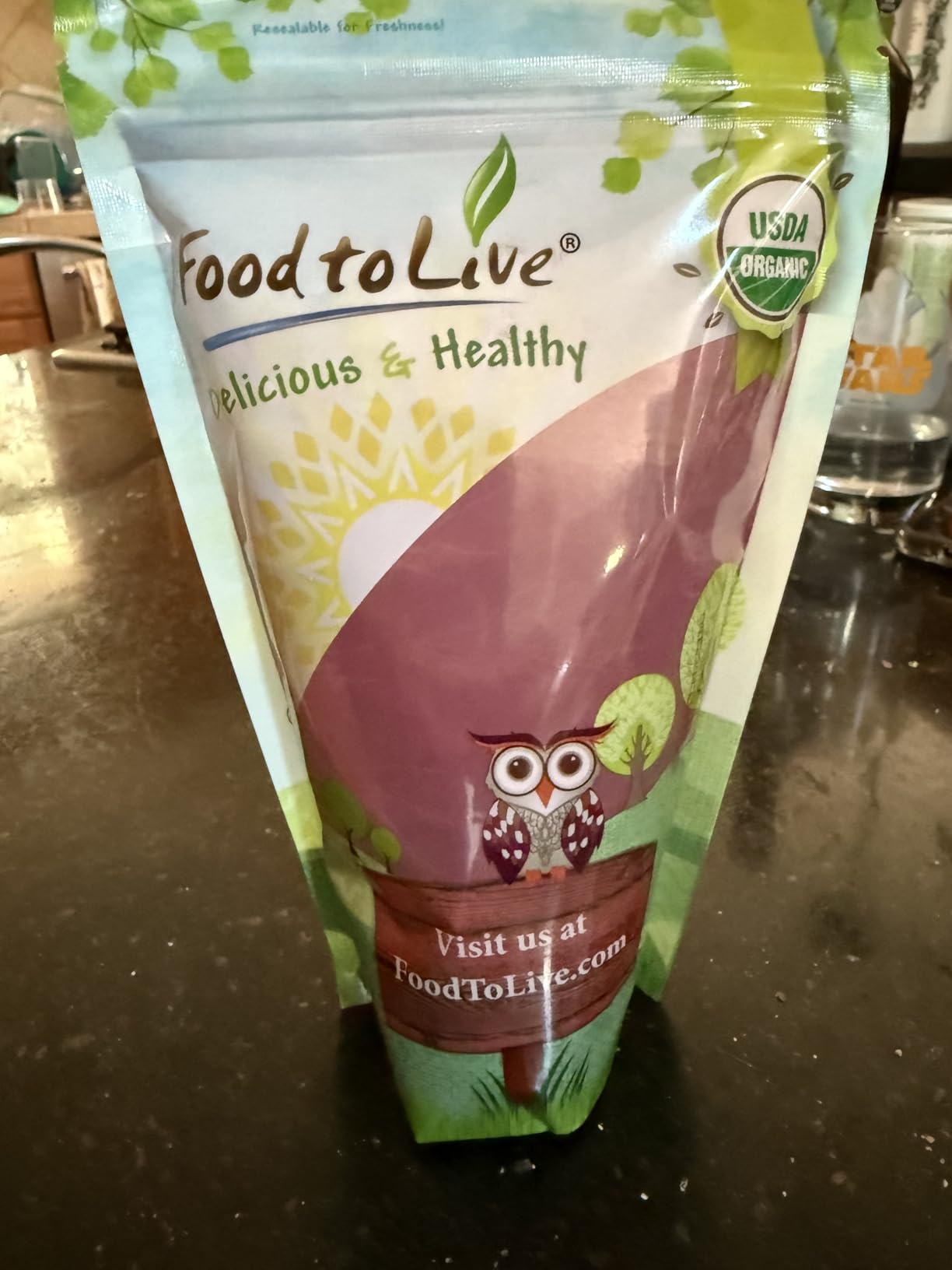 Food to Live Organic Essential Powders Gift Box - Unique Set with Organic Turmeric, Ginger, Garlic, Elderberry, and Broccoli Powders. Great Immunity Boosting Superfoods. Non-GMO, Kosher, Vegan customer photo 1