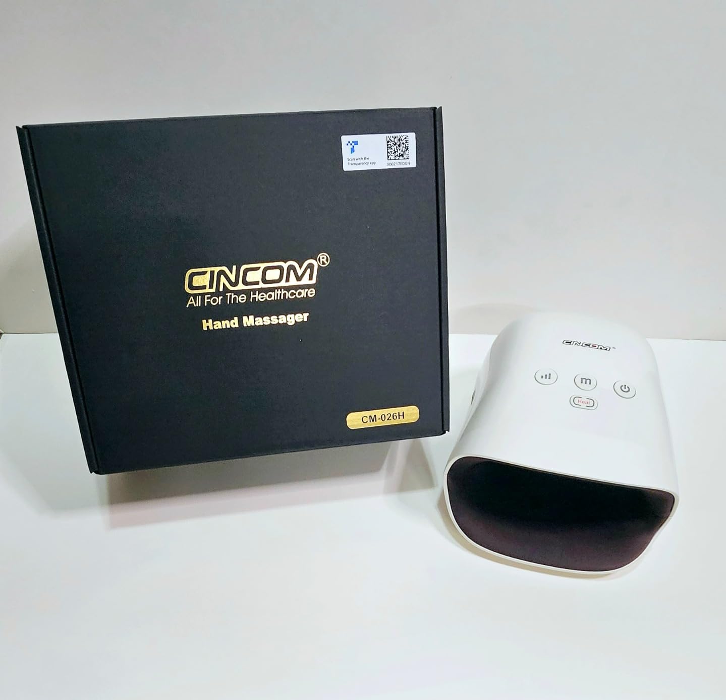 CINCOM Hand Massager - Cordless Hand Massager with Heat and Compression for Arthritis and Carpal Tunnel customer photo 1