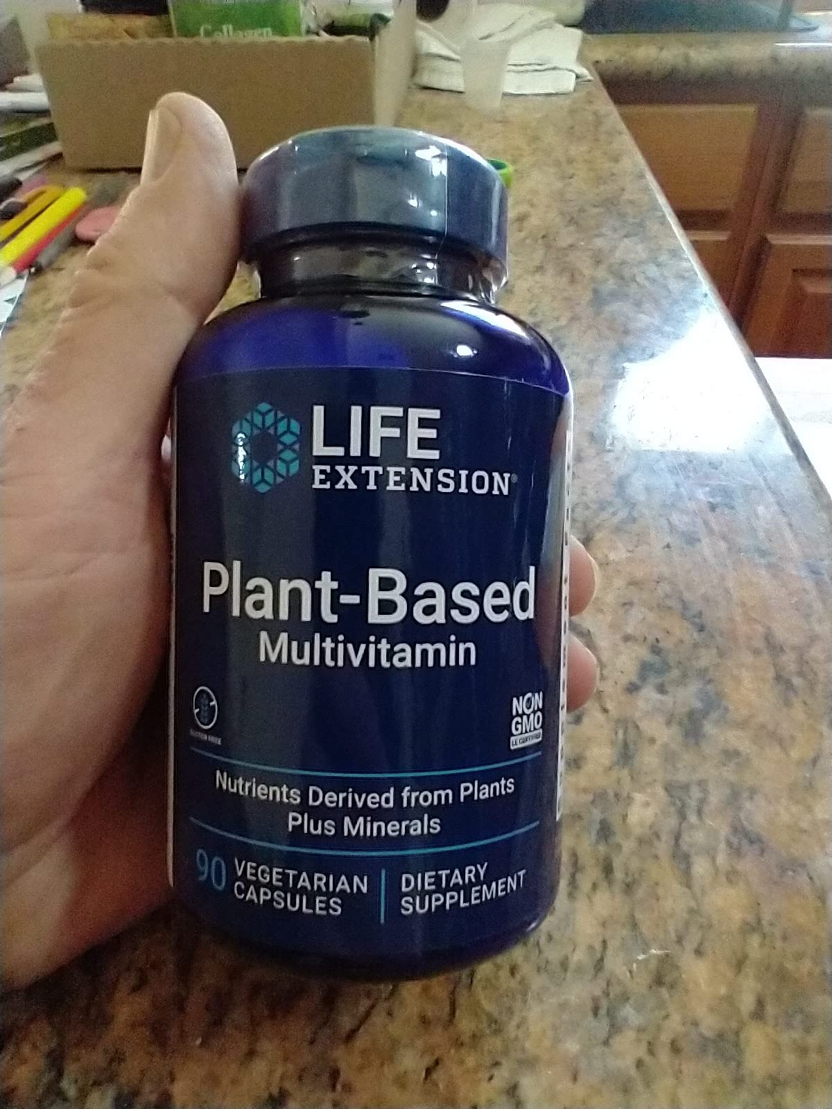 Life Extension Whole Food Multivitamin, Plant-derived Vitamin D3, A, B, C & E, Plus Minerals, Plant extracts, Stay Healthy from Head to Toe, Gluten-Free, Non-GMO, Vegetarian, 90 Capsules customer photo 1