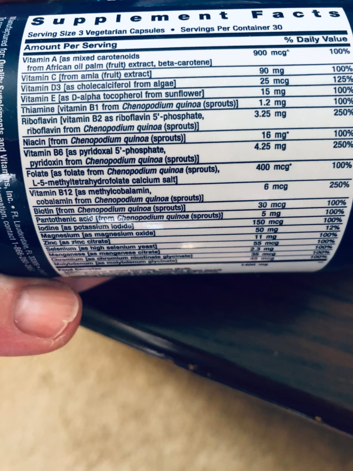 Life Extension Whole Food Multivitamin, Plant-derived Vitamin D3, A, B, C & E, Plus Minerals, Plant extracts, Stay Healthy from Head to Toe, Gluten-Free, Non-GMO, Vegetarian, 90 Capsules customer photo 2