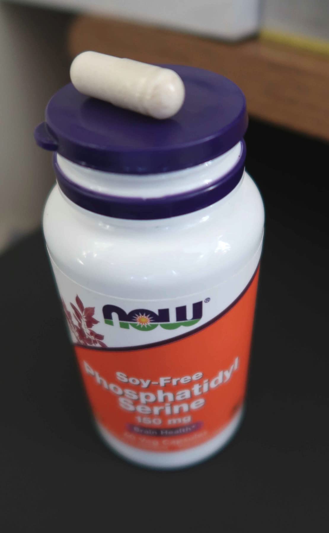 NOW Foods Supplements, Soy-Free Phosphatidyl Serine (150mg), Brain Health, 60 Veg Capsules customer photo 1