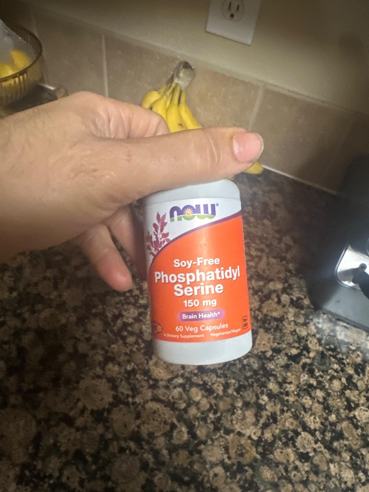 NOW Foods Supplements, Soy-Free Phosphatidyl Serine (150mg), Brain Health, 60 Veg Capsules customer photo 2