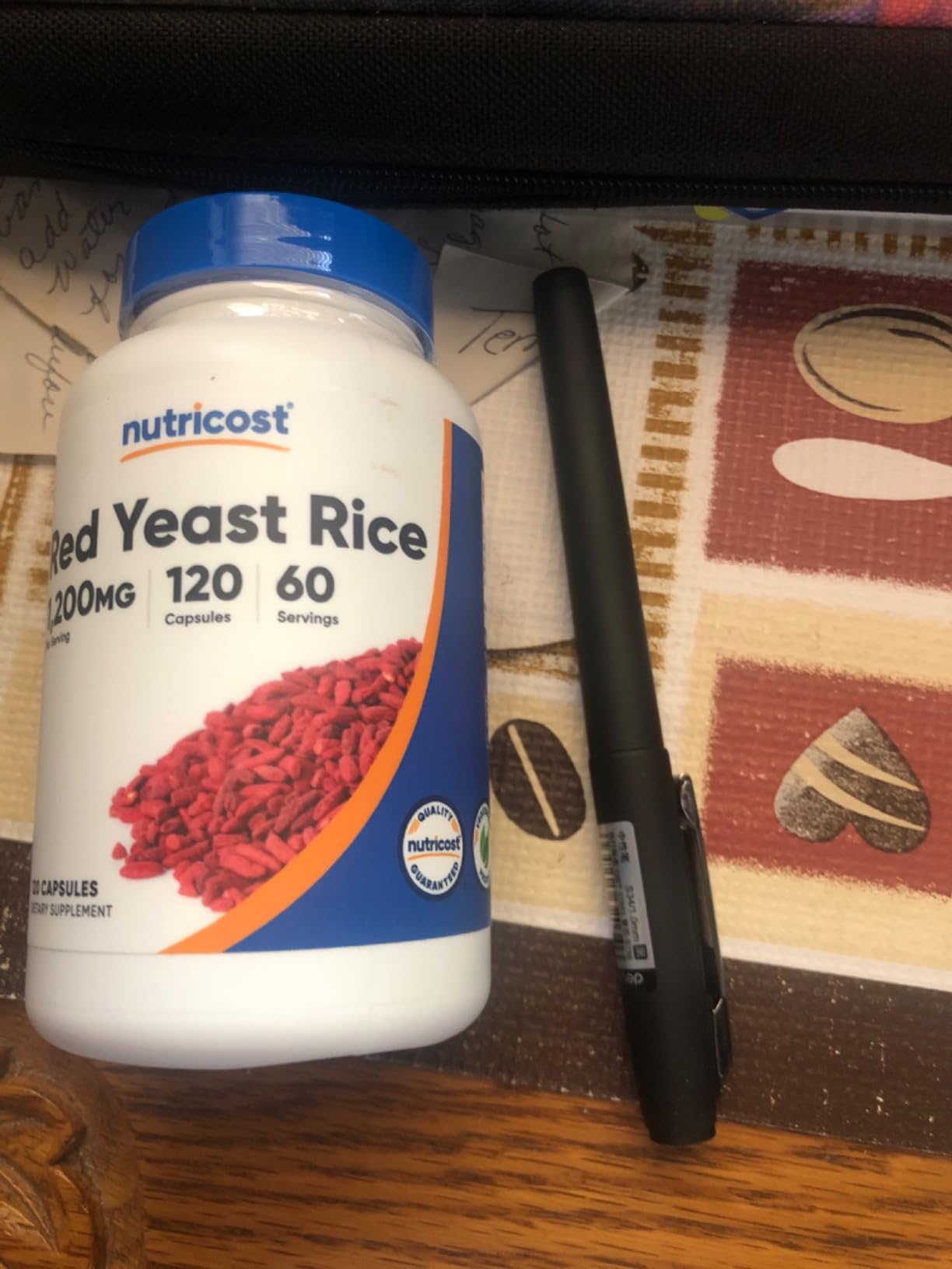 Nutricost Red Yeast Rice 1200mg, 120 Capsules - 60 Serv, Veggie Caps, Non-GMO, Gluten Free customer photo 1