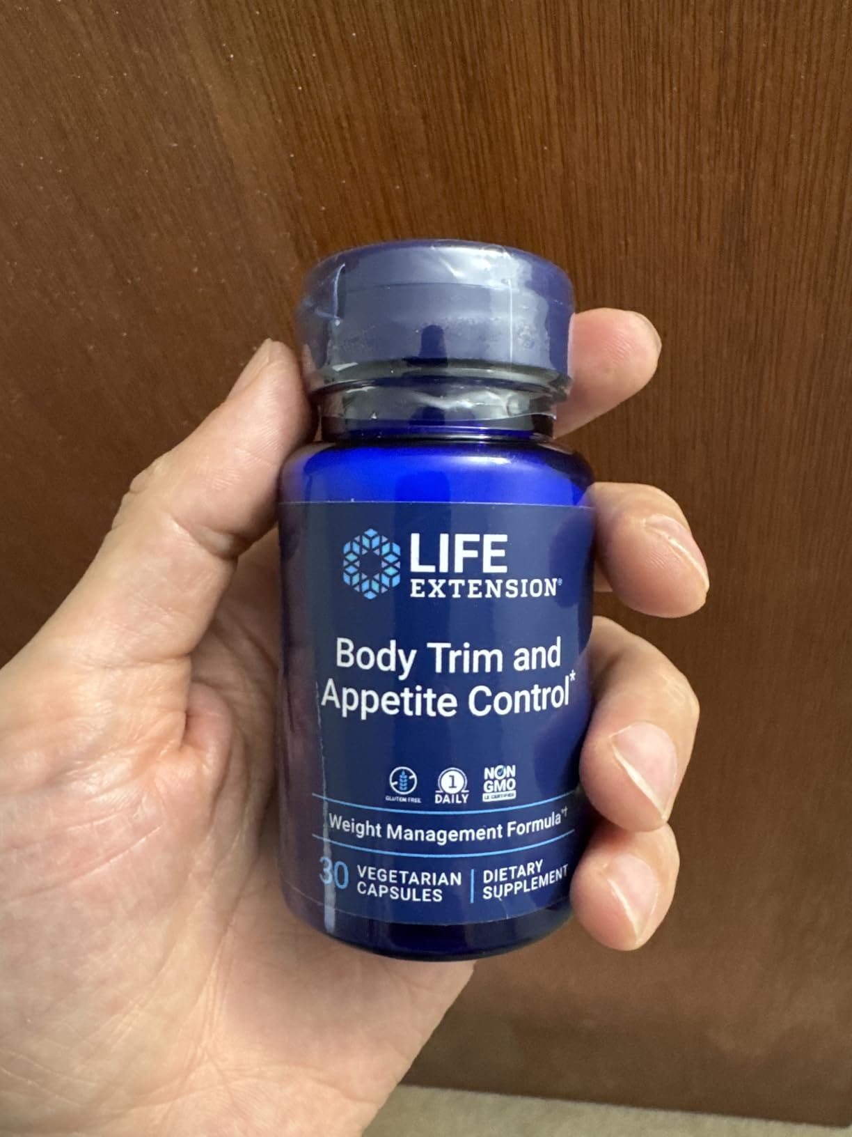 Life Extension Body Trim and Appetite Control, Lemon Verbena, Hibiscus, Healthy Weight, Promotes Satiety, Weight Management, Gluten Free, Non-GMO, 1-Daily, Vegetarian, 30 Capsules customer photo 1