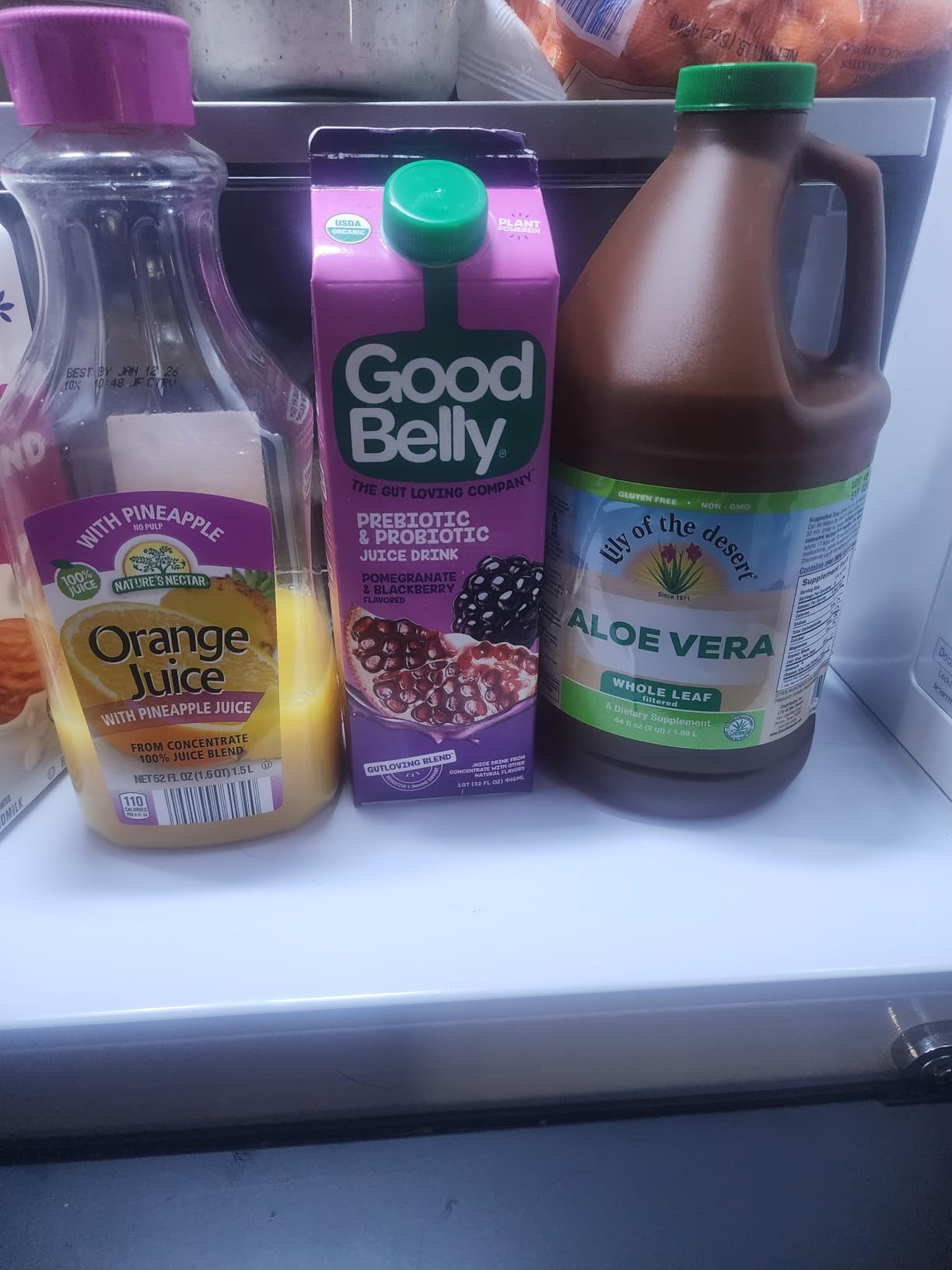 Lily Of The Desert Aloe Vera Juice, Whole Leaf, Organically Grown, Non-GMO, 64 Fl Oz customer photo 1