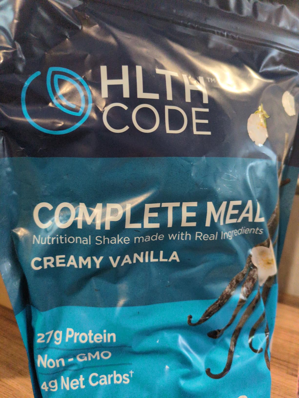 HLTH Code Complete Meal Replacement Shake - Healthiest Meal Replacement = Healthiest You | Keto Friendly | High Protein | Low Carb | Collagen | Gluten Free | Creamy Vanilla Flavor (15 servings) customer photo 1