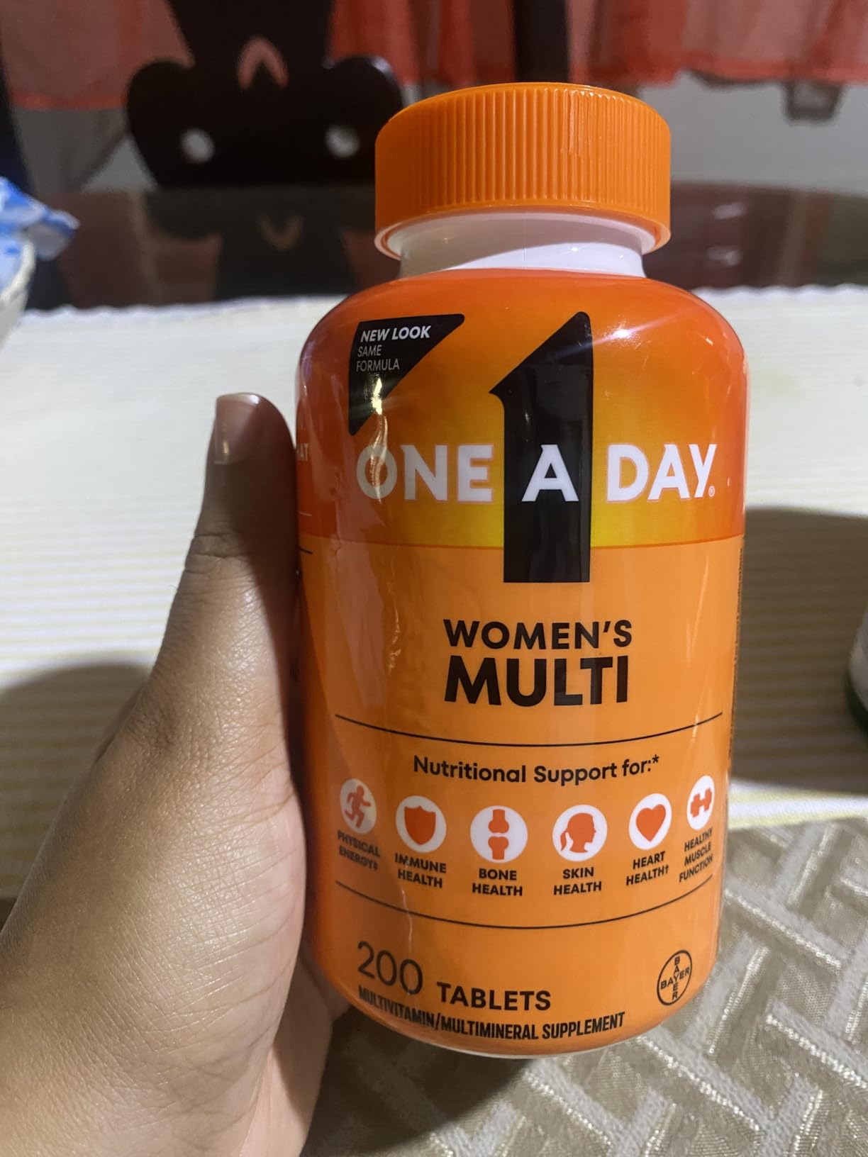 One A Day Multivitamin for Women- Daily Vitamins for Woman with Biotin, Calcium, Folic Acid, Iron & Zinc, Complete Women's Vitamins, 200 Ct (Packaging May Vary) customer photo 2