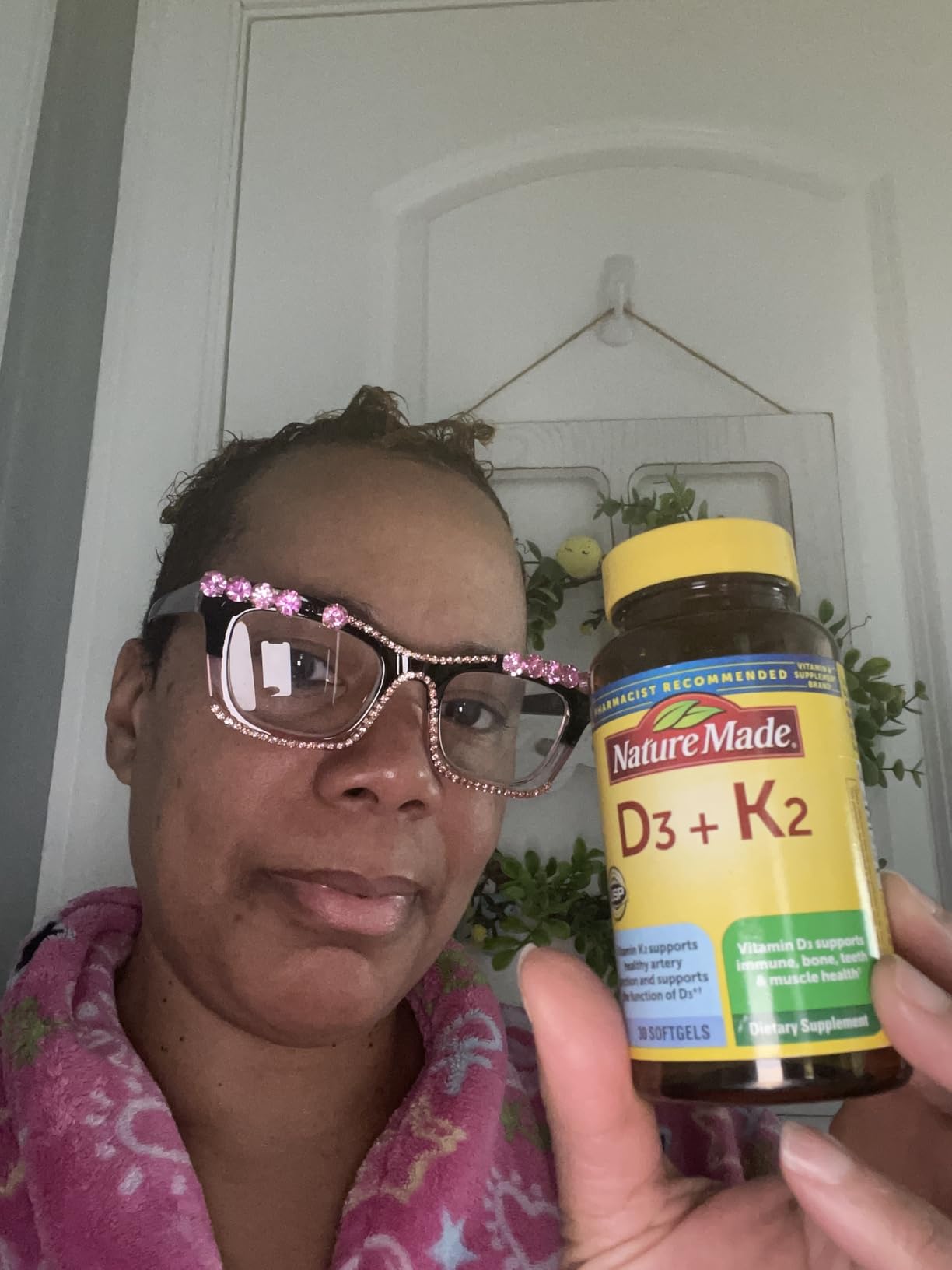 Nature Made Vitamin D3 K2 Supplement, 5000 IU (125 mcg) Vitamin D for Bone, Muscle and Immune Support, 30 Softgels customer photo 2