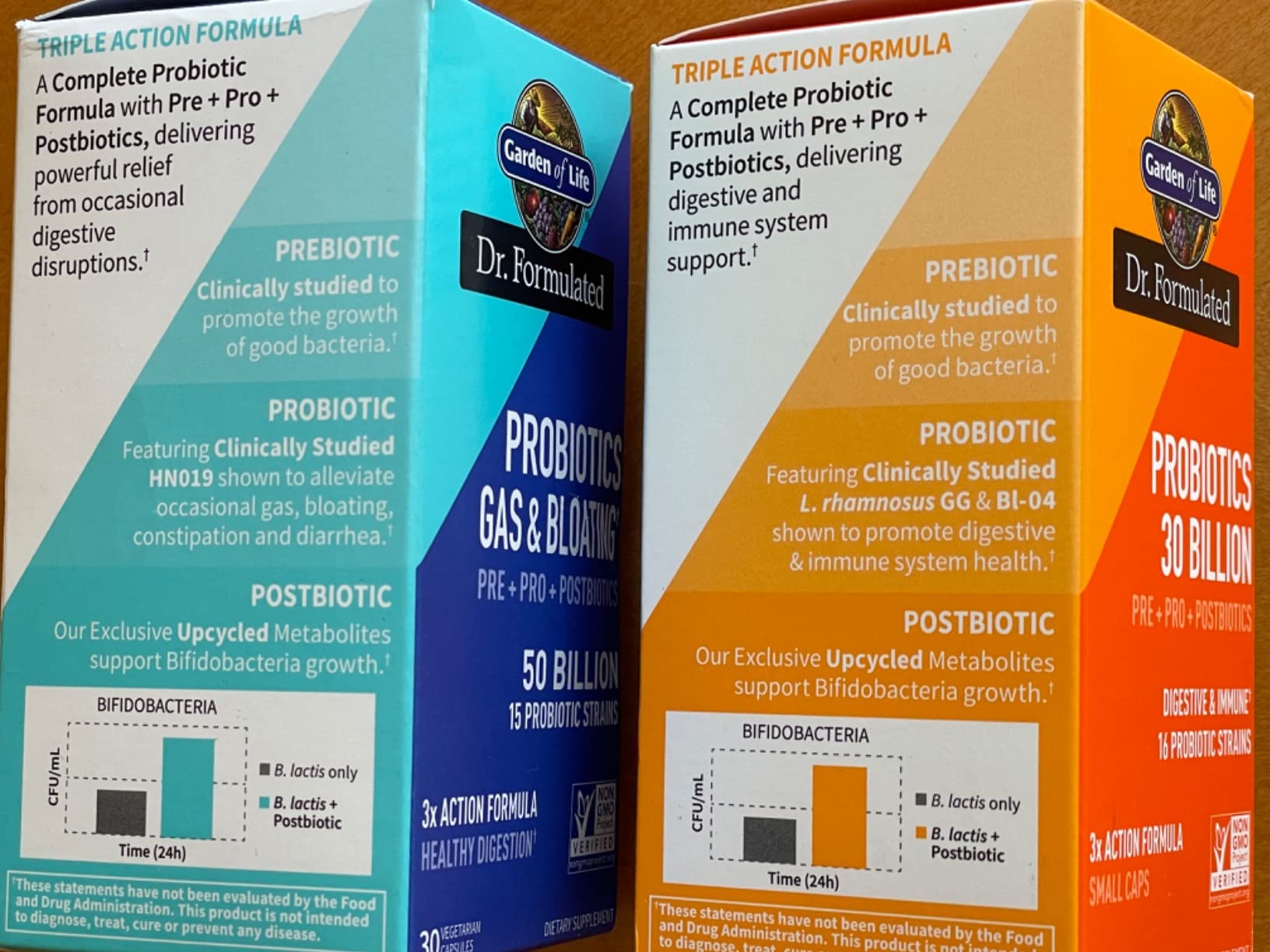 Garden of Life Dr. Formulated Pre, Post & Probiotics Gas & Bloating customer photo 2