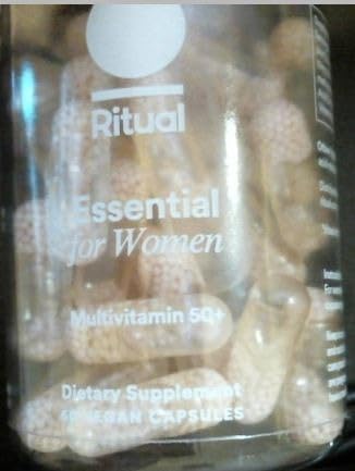 Ritual Women's 50+ Daily Multivitamin - Key Essential Vitamins and Minerals to Support Menopause, Energy, Heart, Bone, Brain Health - Including Folate, DHA - Vegan - Mint - 60 Capsules - 30 Servings customer photo 2