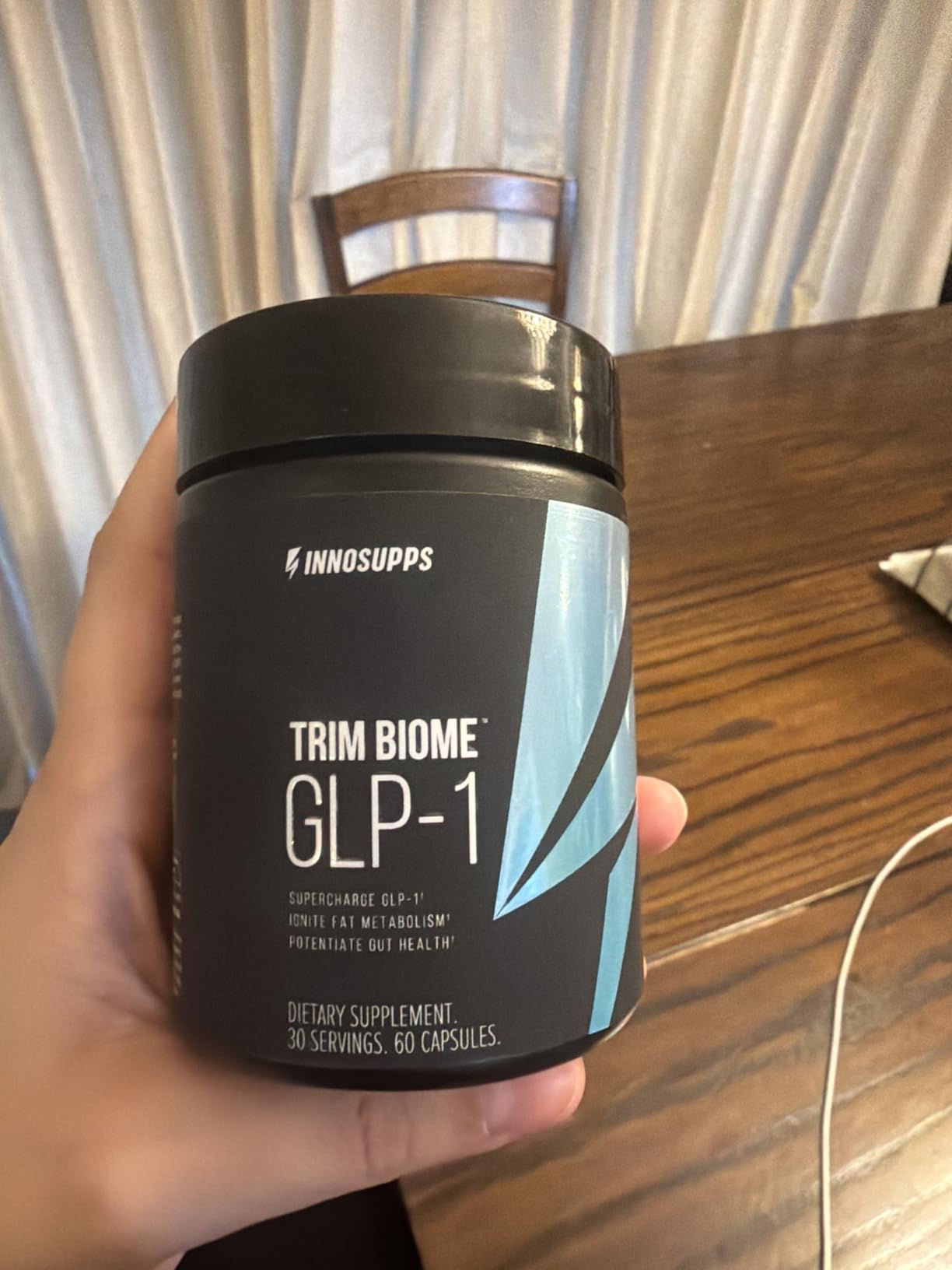 InnoSupps Trim Biome GLP-1 Supplement Weight Loss - Probiotic, Prebiotic, Postbiotic for Gut Health, Appetite & Metabolism Support with Akkermansia, Berberine - 60 Capsules, 30 Servings customer photo 2