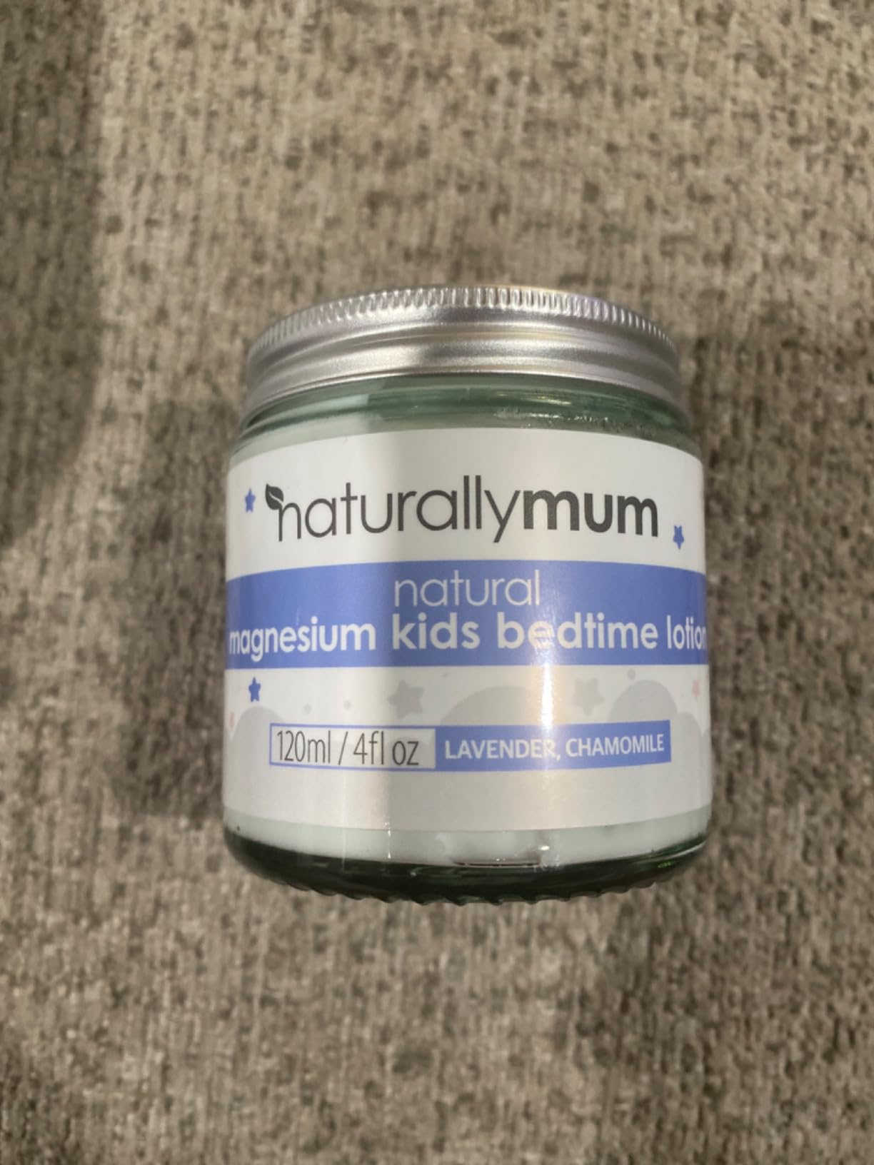 NaturallyMum - Magnesium Lotion for Kids & Babies [NATURAL & SAFE] - Juniors Bedtime Lotion - Magnesium Sleep Cream for Kids & Babies - For Toddlers - Lavender & Chamomile customer photo 2